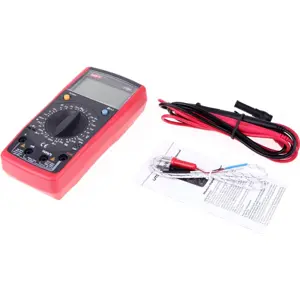 Multímetro digital (1000Vdc 750Vac 20Aac/dc 20MΩ Cap. Hz °C hFE)