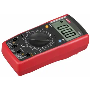 Multímetro digital (1000Vdc 750Vac 20Aac/dc 20MΩ Cap. Hz °C hFE)