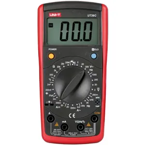 Multímetro digital (1000Vdc 750Vac 20Aac/dc 20MΩ Cap. Hz °C hFE)