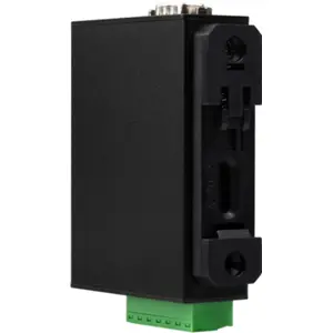 Conversor Série RS232/485/422 <-> RJ45 Ethernet PoE c/ Modbus e MQTT p/ calha DIN