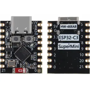Placa de desarrollo con ESP32-C3 Super Mini