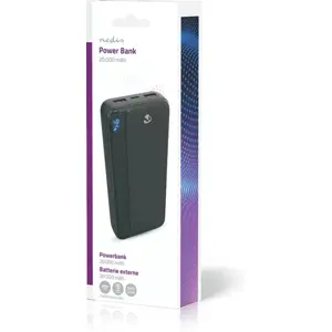 Power Bank 20000mAh 20W PD+QC3.0 (USB-C + 2x USB-A)