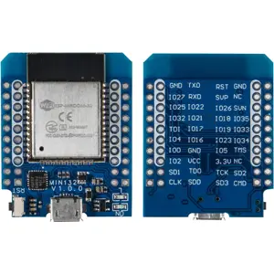Placa de desenvolvimento  - Baseada no ESP32 c/ micro-USB(CP2104)
