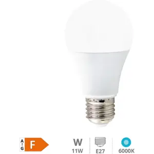 Lámpara LED E27 con sensor crepuscular y sensor de movimiento y presencia 11W 6000K 1160lm