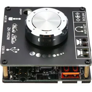 Placa amplificadora de audio Bluetooth 5.0 2x100W - ZK-1002M