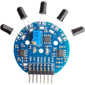 Sensor de llama de 5 canales/direcciones