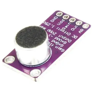 Módulo amplificador de microfone - MAX9814