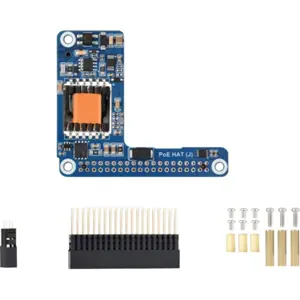 Placa de Alimentação Comutada PoE / PoE+ HAT (J) Para o Raspberry Pi 5 / CM5