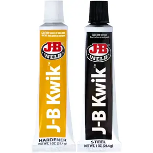 Cola epóxi bicomponente de cura rápida para metais e materiais diversos - 56,8 g