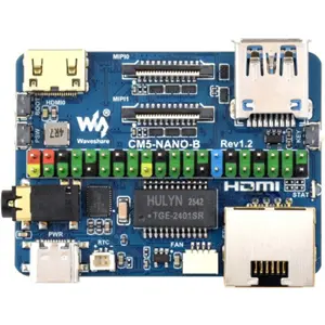Placa de Expansão Mini CM5-NANO-B Para Raspberry Compute Module 5