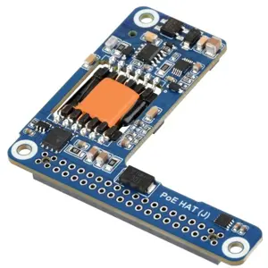 Placa de Alimentação Comutada PoE / PoE+ HAT (J) Para o Raspberry Pi 5 / CM5