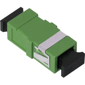Acoplador para conectores de fibra ótica SC APC Simplex