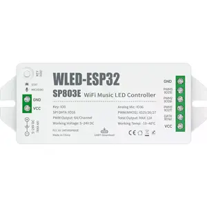 Controlador Wifi para fitas LED - WLED-ESP32
