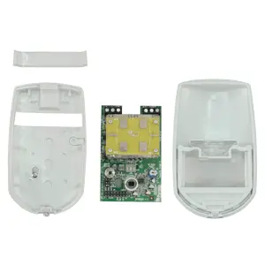 Detector de movimento (10m) cablado PIR + Microondas imune a animais domésticos