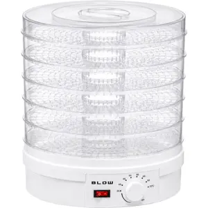 Deshidratador de alimentos analógico 500W (6 bandejas) Ø280mm