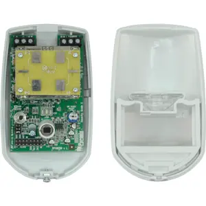 Detector de movimento (10m) cablado PIR + Microondas imune a animais domésticos