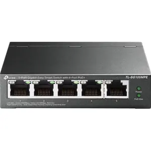 Switch 5-Portas (4xPoE+) Gigabit Gerenciável