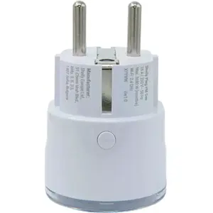Toma de medición de consumo 230VAC 16A 3680W - Blanca