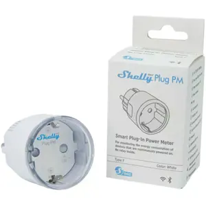 Toma de medición de consumo 230VAC 16A 3680W - Blanca