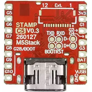Módulo de Conectividade sem fios com barra de pinos baseado no ESP32-C5HF4