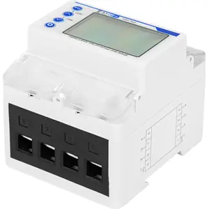 Relé Inteligente Wi-Fi p/ calha DIN c/ display e medição de energia Trifásico 100A (Compat. c/ Tuya)