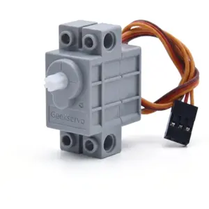 Motor servo 270º 3,3..6 Vdc (500g/cm) compatível com Lego