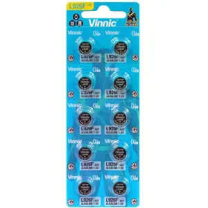 Pilas alcalinas G7/AG7/LR57/LR926/LR927 1.5V - 10 unid.
