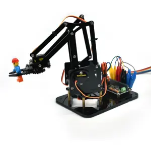 Kit de Braço Robótico 4DOF Programável (MakeCode/MicroPython) - Sem placa Micro:bit
