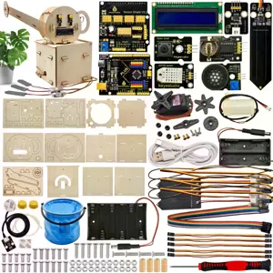 Kit DIY Estação de Rega Automática c/ placa compatível c/ Arduino e sensores