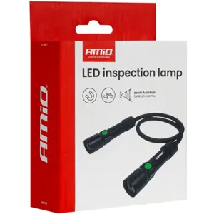 Conjunto de 2 lanternas LED P50 c/ zoom + suporte de pescoço - 1000mAh