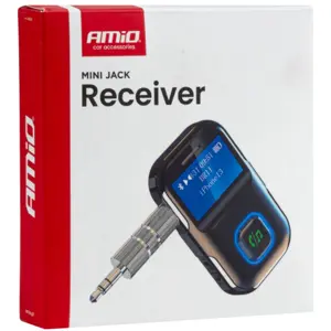 Recetor Áudio Bluetooth 5.3 com Jack 3.5mm e Função Mãos-Livres