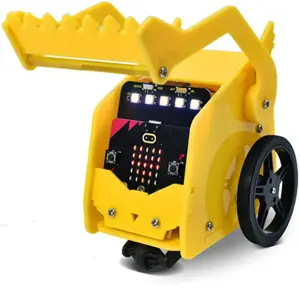 Kit de Robot de Secretária com micro:bit V2, LEDs RGB e 3 Servomotores