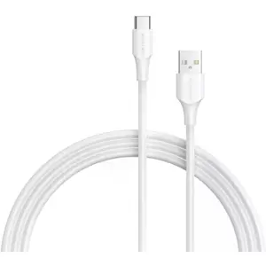 Cable USB-A <-> USB-C Quick Charge 3A 480 Mbps - 1m - blanco