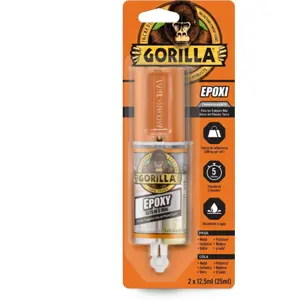 Resina epóxi bicomponente para materiais diversos - 25 ml