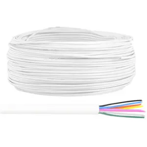 Cabo multi-condutor CCA 8x0.5mm² - 100m