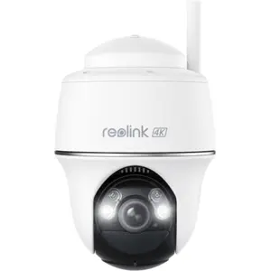 Câmara vigilância IP (Wi-Fi) 8MP IR10 com bateria + painel solar - IP64