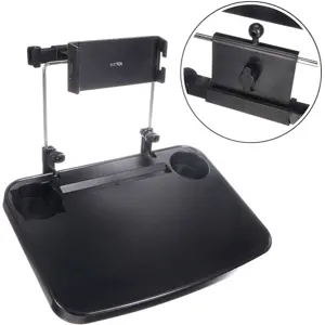 Mesa para automóvil con soporte para teléfono móvil