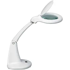 Candeeiro de mesa com lupa (3 dioptrias) Ø100mm 12W