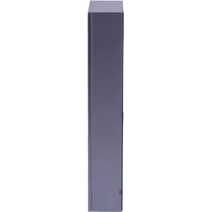 Moldura e caixa de encastrar de 2 módulos p/ videoporteiro modular