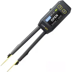 Mini multímetro digital tipo pinça - Testador LCR SMD - Medidor ESR, D, Q, Z e X