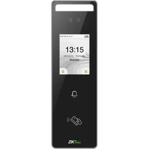 Controlo de acesso c/ reconhecimento facial + impressão digital + PIN+ RFID 125kHz - IP65