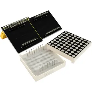 Shield Matriz de LEDs 16×8 para Raspberry Pi (GPIO 40 Pinos) com MAX7219 (SPI)