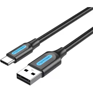 Cabo USB-A <-> USB-C Quick Charge 3A 480 Mbps - 0.25 m