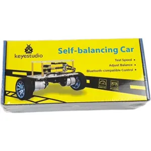 Kit Robô de Duas Rodas Autoequilibrado c/ controlo por App Bluetooth - Compatível c/ Arduino