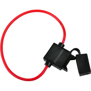 Porta-fusível para fusíveis auto standard 19mm 15A máx. (1.5 mm²)