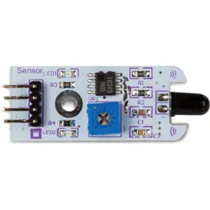 Sensor de luz, sensibilidade ajustável, LED SMD integrado, 3,3-5 VDC, branco