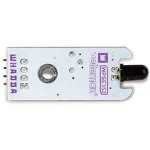 Sensor de luz, sensibilidade ajustável, LED SMD integrado, 3,3-5 VDC, branco