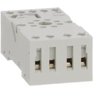 Base para relés 8 pinos série 750/750H para calha DIN/painel