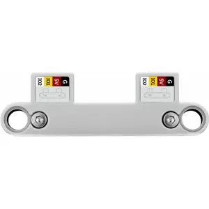 Conector de unión c/ 2x HY2.0-4P Grove compatible con LEGO (5 unid.)