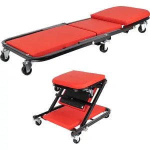 Banco de oficina 2-em-1 dobrável - 92cm